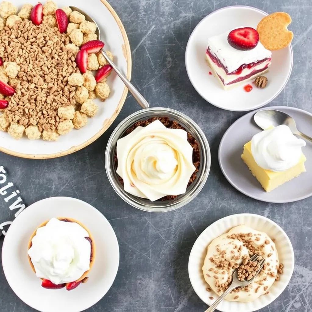 Quick 5-minute desserts made with minimal ingredients, perfect for instant satisfaction.