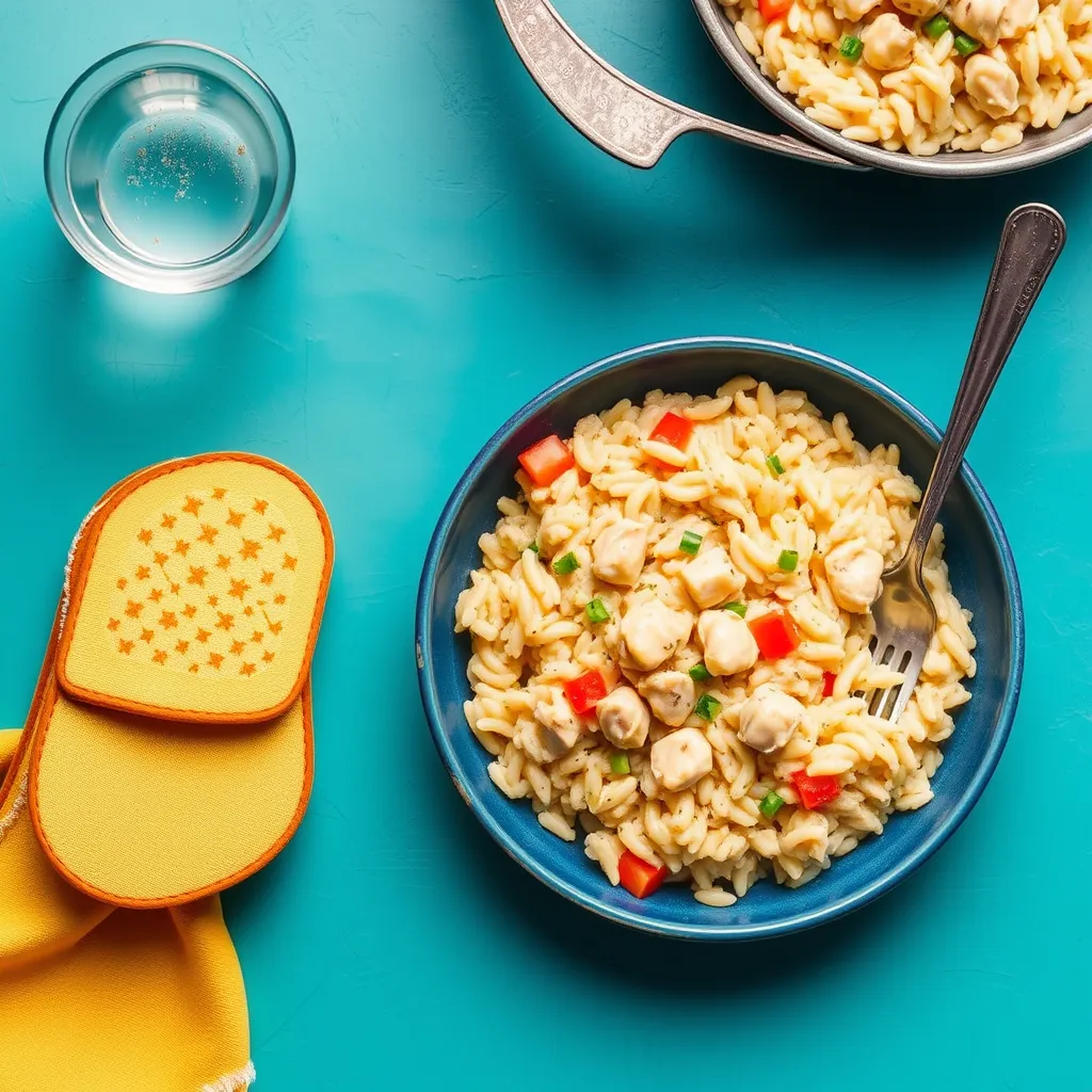 Creamy Chicken And Rice
