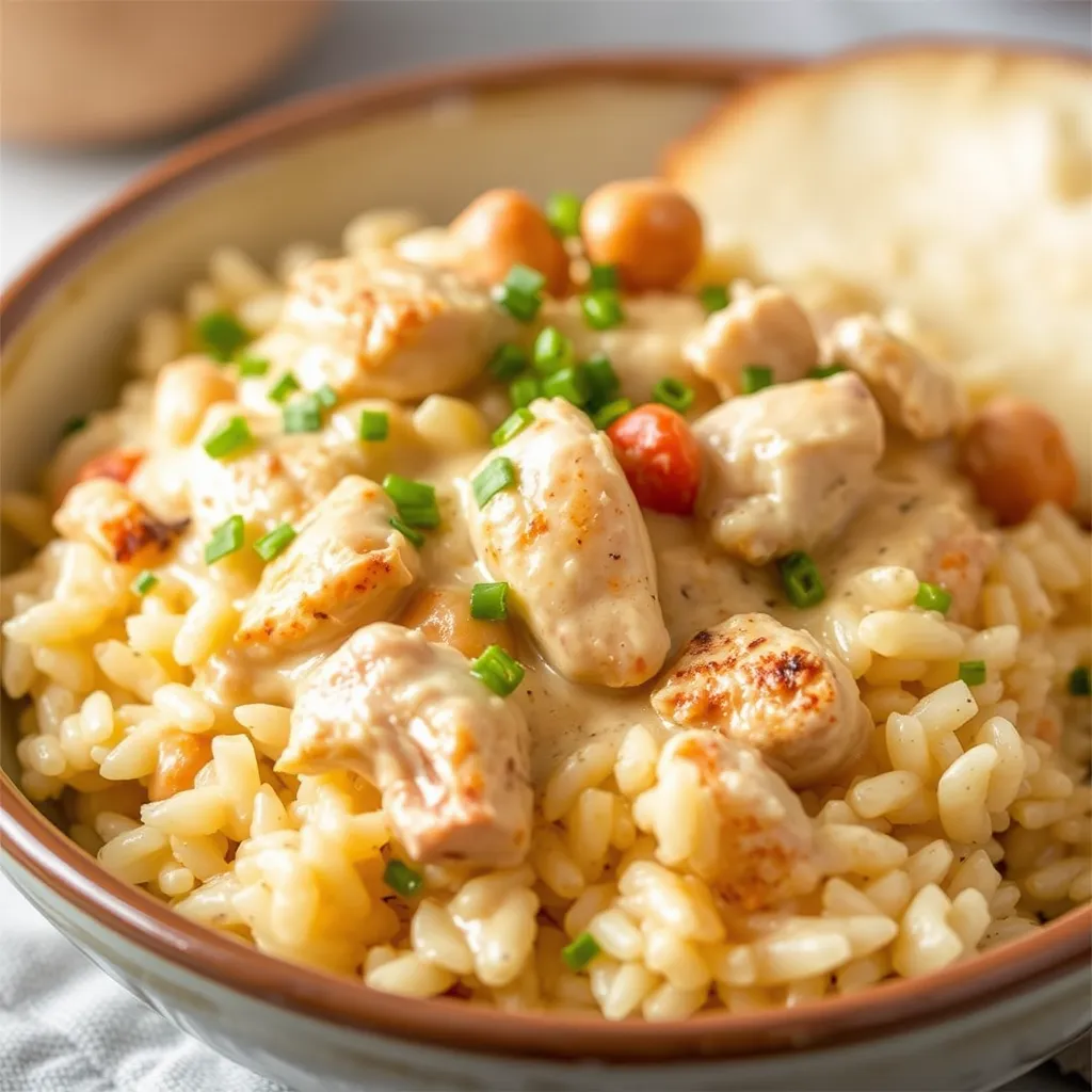 Creamy Chicken And Rice