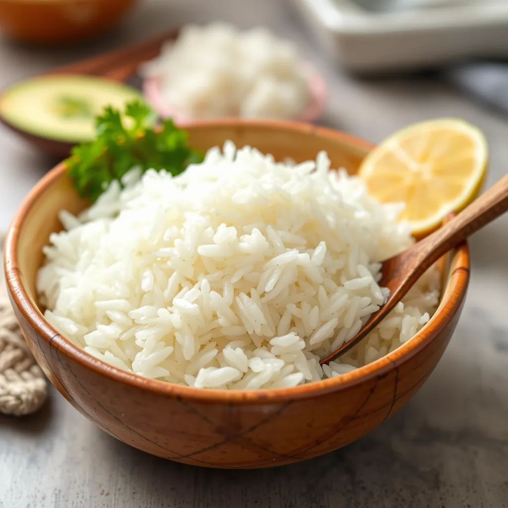 How to cook white rice step-by-step process