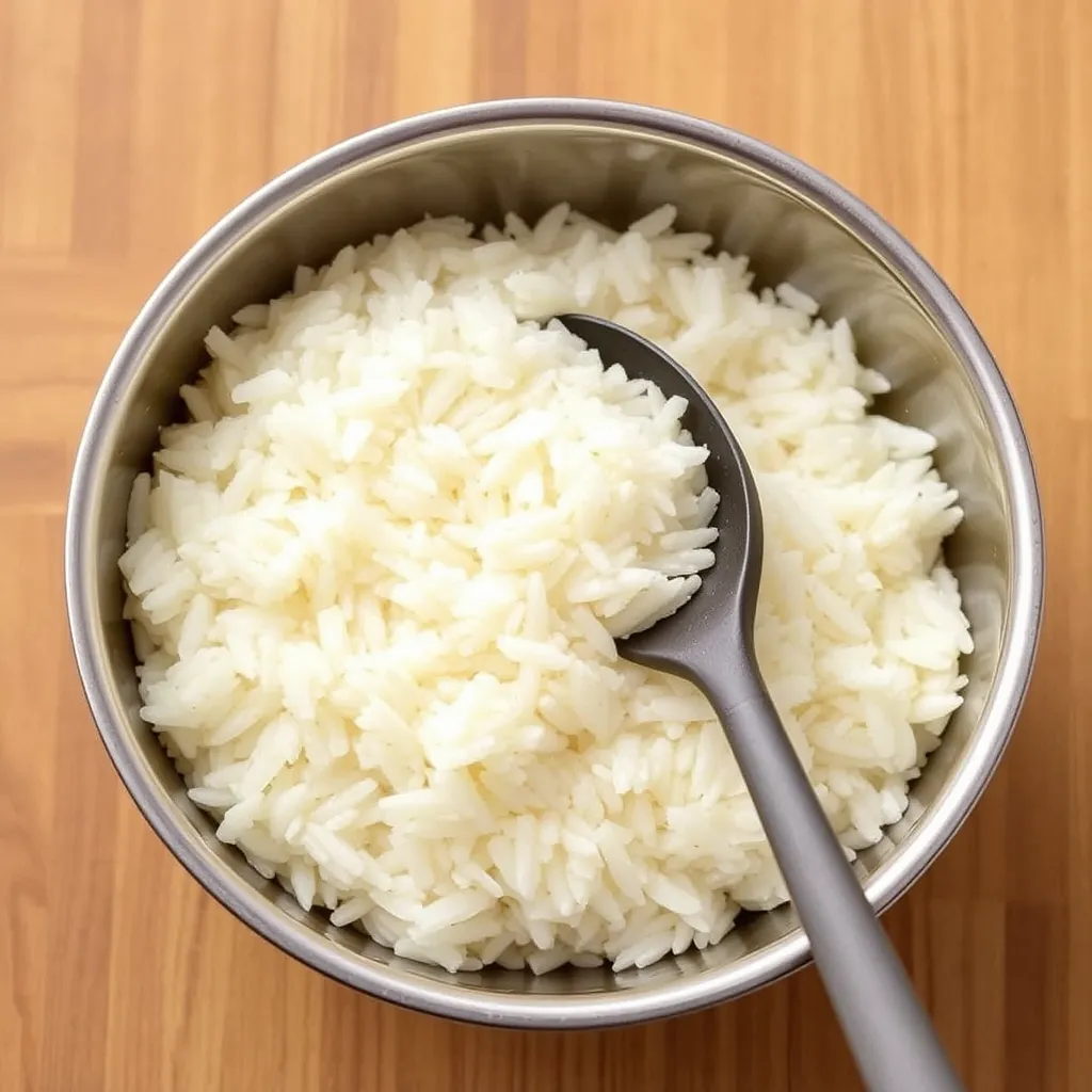 How to cook white rice step-by-step process