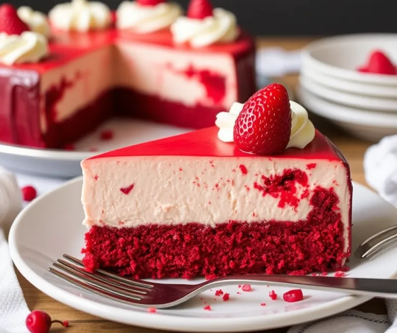 Red Velvet Cheesecake