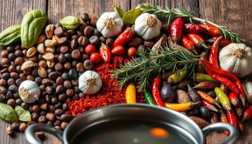 Spices for water-cooked chicken