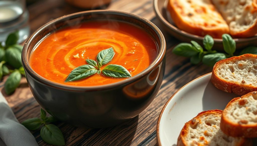 creamy tomato basil soup