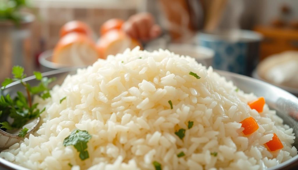 fluffy rice