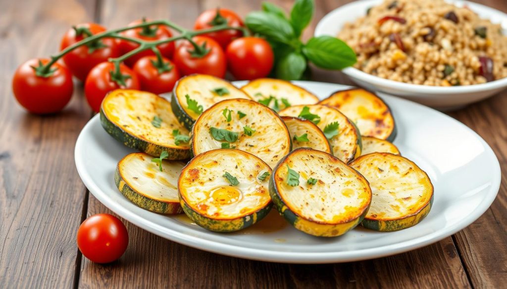 healthy baked zucchini